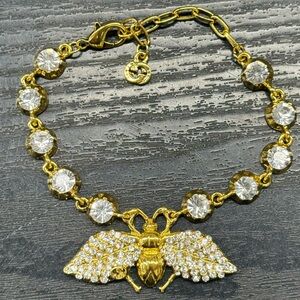 GG Crystal Bee Bracelet